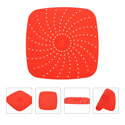 Hemoton Air 3pcs Kitchen Patch Parchment Reusable Silicone Liners: Trivet with fryer Cm Replacement Gadget Steamer Non- Pad Practical Holders Non Home Baking Tool Useful Grade Tray