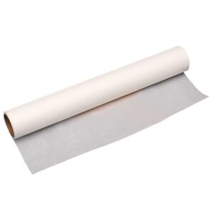hemoton 1 roll baking paper parchment liner oven paper toast paper grill pan paper air fryer papers precut baking bread cooking paper baking parchment cookie sheet nonstick silicone paper