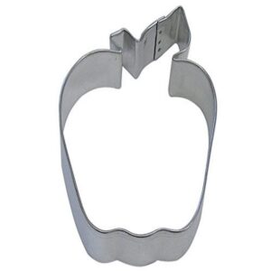 r&m apple 4" cookie cutter in durable, economical, tinplated steel