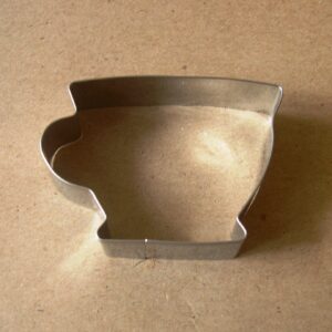 LAWMAN Teatime Cookie Cutter Teacup Teapot Muffin Fondant Pastry Candy Baking Metal Cookie Cutter Set