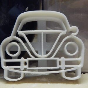 BEETLE BUG CAR FRONT VIEW HIPPIES LOVEBUG VEHICLE LOVE TRAVEL COOKIE CUTTER MADE IN USA PR2160