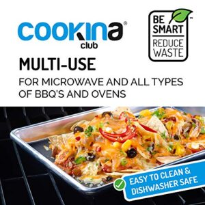 COOKINA Reusable Non-Stick Mat – Extra-long and 100% Non-Stick, Easy to Clean and Cut to Size for the Oven and Barbecue