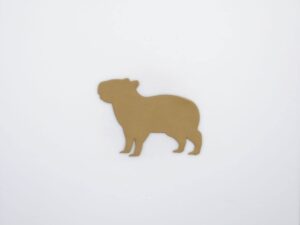 capybara 266-g809 cookie cutter silhouette