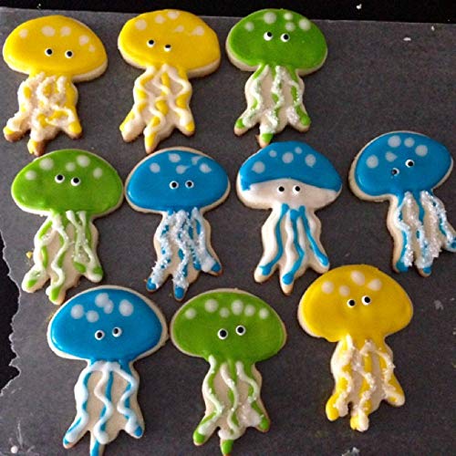 Jellyfish 3.5 Inch Cookie Cutter from The Cookie Cutter Shop – Tin Plated Steel Cookie Cutter