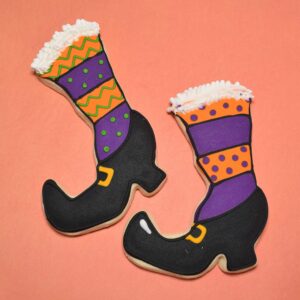 Curly Toe Witch Boot Halloween Copper Cookie Cutter