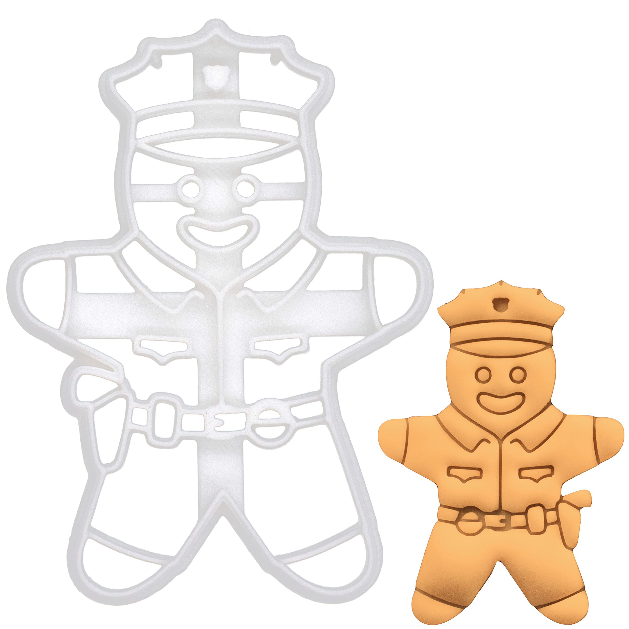 Police Officer Cookie Cutter, 1 piece - Bakerlogy