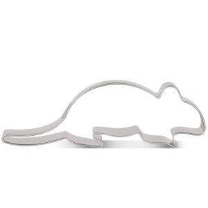 liliao 4.6" mouse cookie cutter, stainless steel