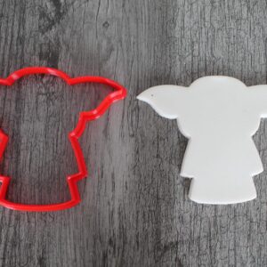 Alien Baby Outline Cookie Cutter Cute Animal Contour Cutter Fondant Dough Clay Mold (3pcs, 3.5")