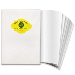 non-stick precut parchment paper sheets,heating press paper 100 sheet/pack(6"x 8")