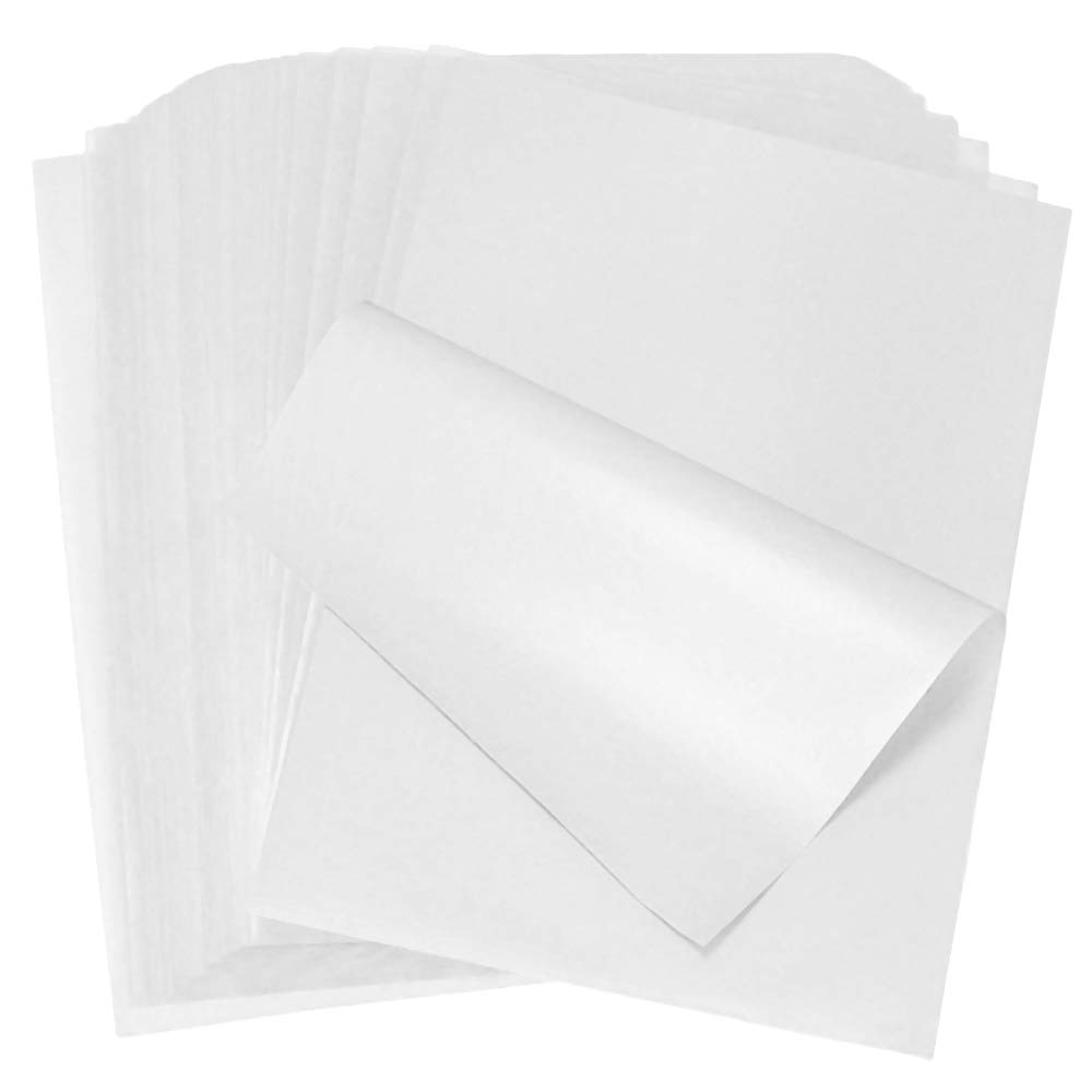 Non-Stick Precut Parchment Paper Sheets,Heating Press Paper 100 Sheet/Pack(6"x 8")