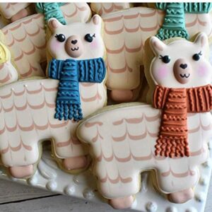 Cute Llama/Alpaca Cookie Cookie Cutter, 4" Made in USA by Ann Clark