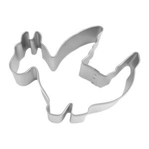 dragon dinosaur 3.75 inch cookie cutter from the cookie cutter shop – tin plated steel cookie cutter