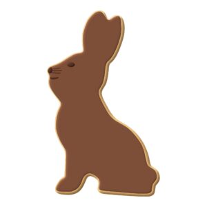 Peter Cottontail Rabbit 5 Inch Cookie Cutter from The Cookie Cutter Shop – Tin Plated Steel Cookie Cutter