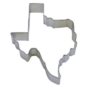 r&m texas state 5" cookie cutter in durable, economical, tinplated steel