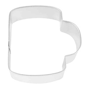 coffee mug cup/purse 3 inch cookie cutter from the cookie cutter shop – tin plated steel cookie cutter