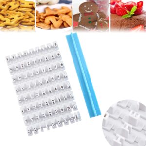youu alphabet number cookie biscuit letter stamp alphabet cookie stamp set for cookie decorations embosser cutter fondant diy tool