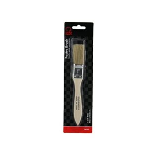 Chef Craft Select Wooden Pastry/Basting Brush, 7.5 inches in length 1 inch width, Natural