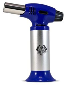 special blue inferno professional butane torch (silver)