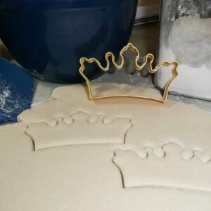 QUEEN ELIZABETH THEMED ENGLAND UK TEA PARTY CROWN CORGI SET OF 4 COOKIE CUTTERS MADE IN USA PR1058