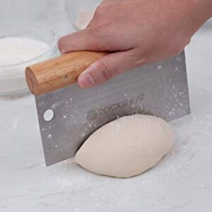 Pie Crust & Pastry Utensils Set, 2.2Lb Pie Weights Baking Beans & Pastry Dough Blender & Wood Handle Dough Cutter Set