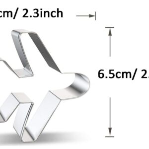 WJSYSHOP Airplane Aircraft Cookie Cutter