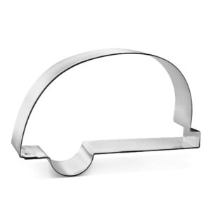 trailer glamper rv camper 4 inch cookie cutter from the cookie cutter shop – tin plated steel cookie cutter – made in the usa