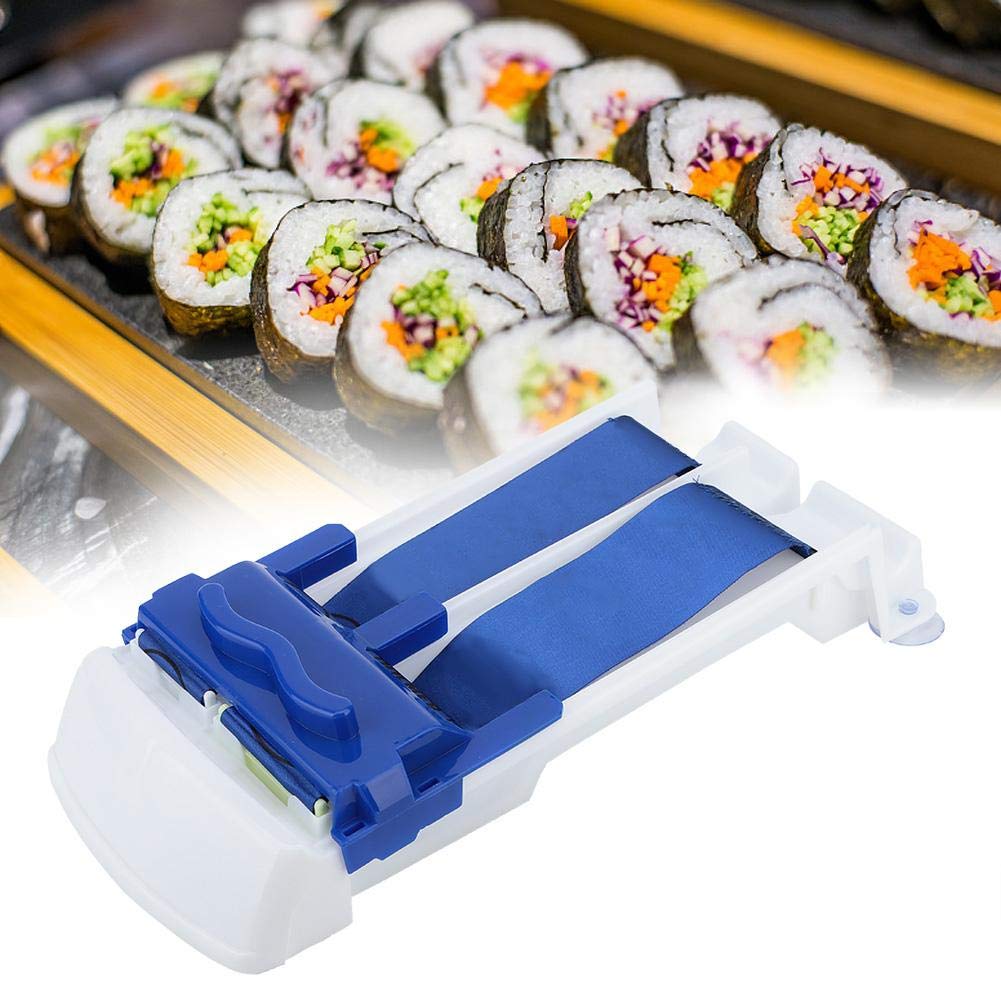 Multi-functional Vegetable Meat Rolling Tool DIY Plastic Sushi Roller Machine Kitchen Cabbage Rolling Leaf Roll Maker Tool(L)