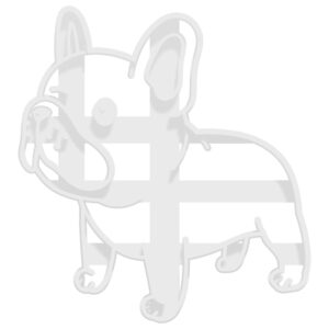 French Bulldog Cookie Cutter, Frenchie Dog Shaped Mold