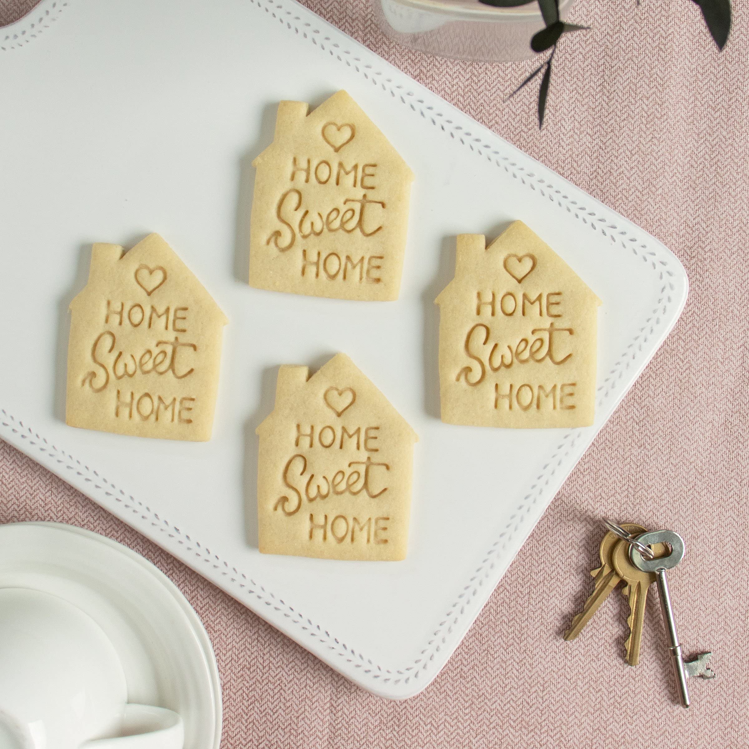 Housewarming Home Sweet Home cookie cutter, 1 piece - Bakerlogy