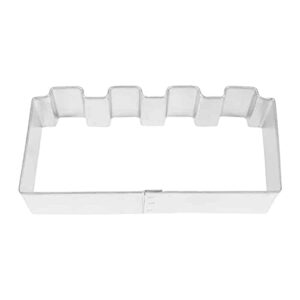 building block 4 inch cookie cutter from the cookie cutter shop – tin plated steel cookie cutter