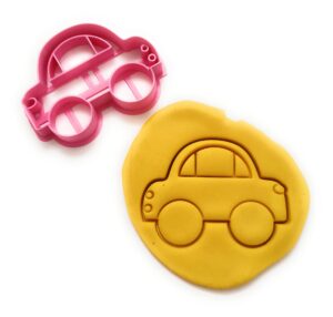 t3d cookie cutters car vw side cookie cutter, suitable for cakes biscuit and fondant cookie mold for homemade treats