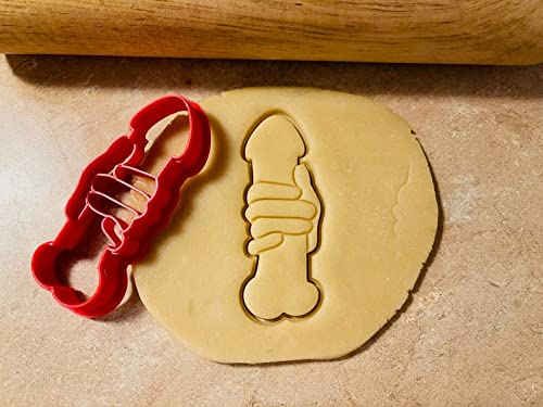 Hand On Dick Cookie Cutter, Han on Penis Cutter, Funny Cookie Cutter, Bachelorette Party Cookie Cutter, Bachelorette Cookie Cutter, Bridal Shower, Hen Party