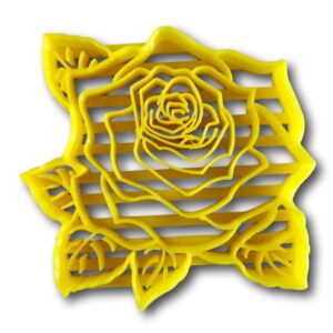 Rose Flower Cookie Cutter (3 inches)