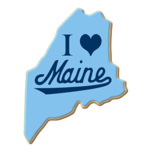 Maine State 3.75 Inch Cookie Cutter from The Cookie Cutter Shop – Tin Plated Steel Cookie Cutter