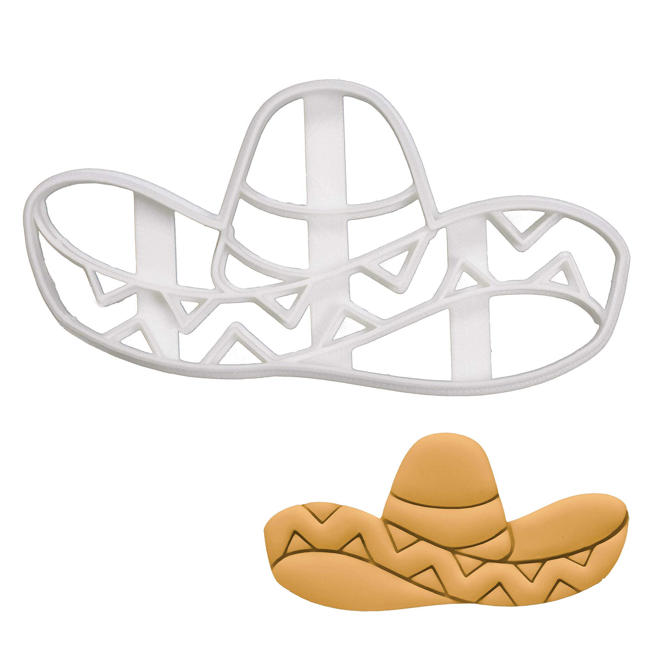 Sombrero Hat cookie cutter, 1 piece - Bakerlogy