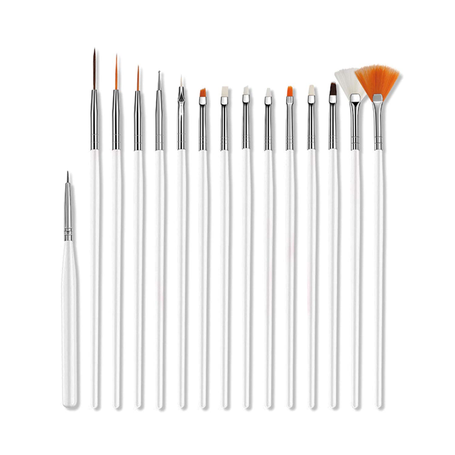 KRISMYA 30 Pcs Cake Painting Brushes,Baking Brushes for Decorating Fondant Sugar DIY Tools Set Food Paint Brushes Cake Decorating Brushes Tools（Set of 2）