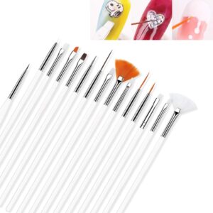 KRISMYA 30 Pcs Cake Painting Brushes,Baking Brushes for Decorating Fondant Sugar DIY Tools Set Food Paint Brushes Cake Decorating Brushes Tools（Set of 2）