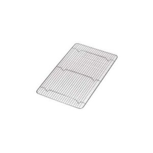update international rectangular chrome plated baking rack, 6-raised feet, full size - 10 x 18 inches, set of 6
