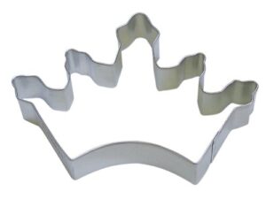 r&m cookie cutter, 5-inch, crown, tinplated steel