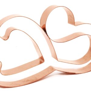 Large Doctor's Stethoscope Cookie Cutter 6.5 X 5 inches - Handcrafted Copper Cookie Cutter by The Fussy Pup