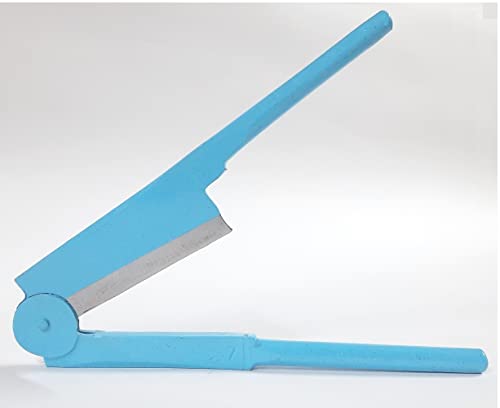 Craftbin Supari Cutter- Sudi, Betel nut Cutter Size 7" inches (MS Steel) Cyan- Sky Blue