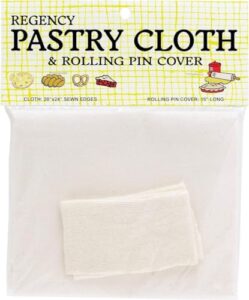 norpro rolling pin cover and pastry cloth set, white