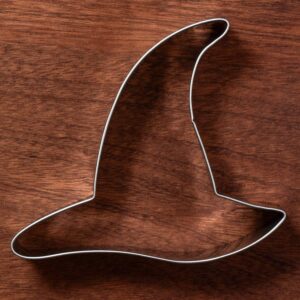 LILIAO Witch Hat Cookie Cutter for Halloween - 3.5 x 3.1 inches - Stainless Steel