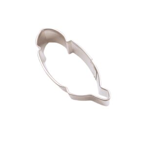 mini feather 2 inch cookie cutter from the cookie cutter shop – tin plated steel cookie cutter