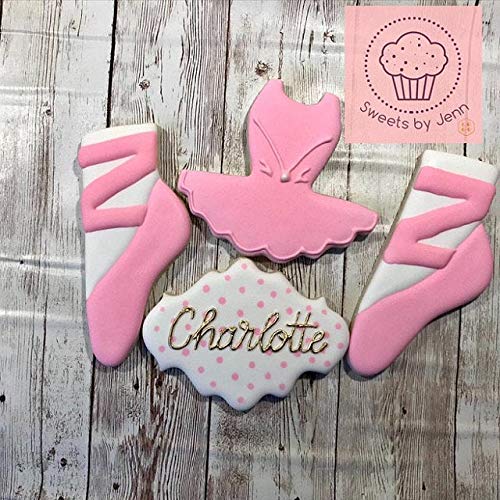 Ballet/Dance Cookie Cutter 4 Piece Set from The Cookie Cutter Shop – Tin Plated Steel Cookie Cutters