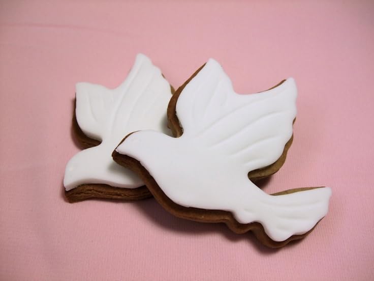 Flying Dove 3.5 Inch Cookie Cutter from The Cookie Cutter Shop – Tin Plated Steel Cookie Cutter