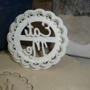 INSPIRED BY EAT ME CAKE ALICE IN WONDERLAND THEME MAD TEA PARTY COOKIE CUTTER MADE IN USA PR2438