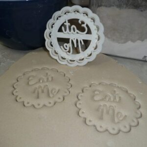 INSPIRED BY EAT ME CAKE ALICE IN WONDERLAND THEME MAD TEA PARTY COOKIE CUTTER MADE IN USA PR2438