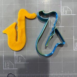 Saxophone Cookie Cutter