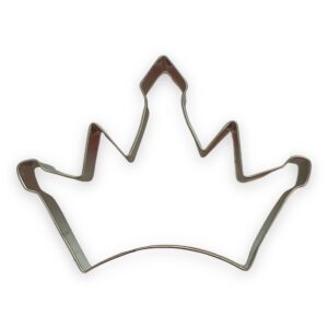 crown metal cookie cutter biscuit cutter fondant cake decorating (5 inch)